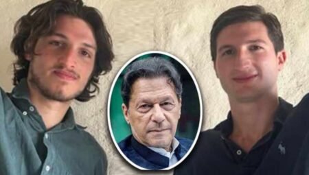 احتجاج کیلئے میرے بیٹے پاکستان نہیں آئیں گے: عمران خان