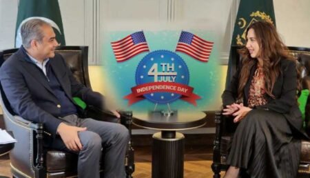 وفاقی وزیر داخلہ کی امریکی عوام اور سفارتی حکام کو یوم آزادی پر مبارکباد