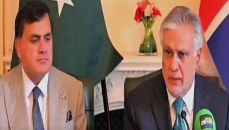 پاکستان امن پسند، بھارت شکست تسلیم کرے اور آگے چلے: اسحاق ڈار